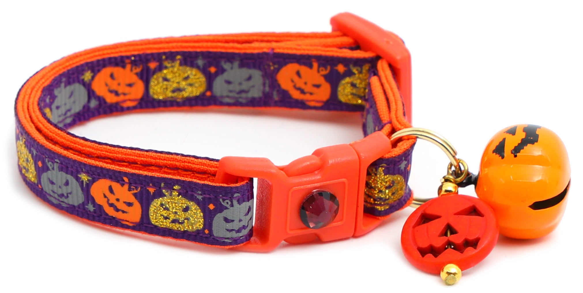 Spooky Jack-O-Lanterns Breakaway Cat Collar – Pugs2Persians
